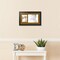 ArtToFrames Collage Photo Picture Frame with 1 - 5x7, 8x10 inch Openings, Framed in Black with Over 62 Mat Color Options and Regular Glass (CSM-3926-166)